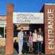 Impington International College students (pictured L-R) Toby L., Amadeu R., Kate B., Rory L., and Patrick C., celebrate receiving their Oxbridge offers