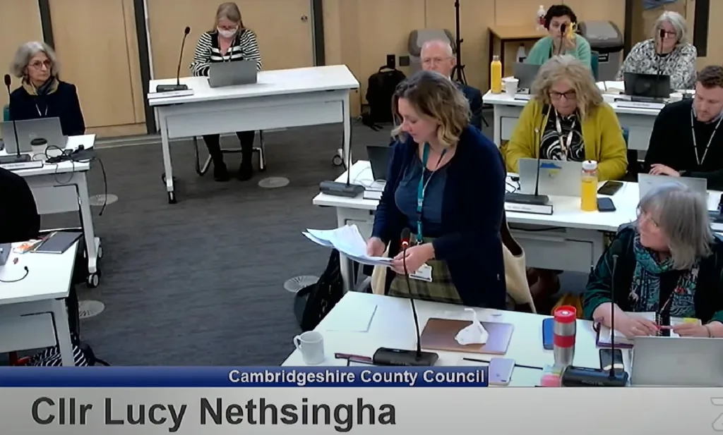 Council leader Cllr Lucy Nethsingha pointed out that the Making Connections consultation run by the Greater Cambridgeshire Partnership had received more than 24,000 responses, which were both lengthy and detailed.