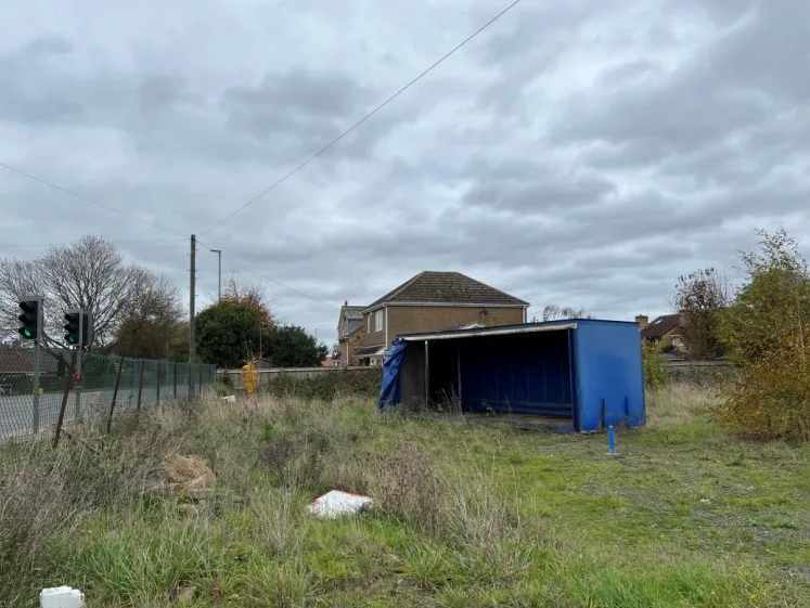 Site of a proposed new Co-op for Eastrea near Whittlesey
