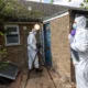 A murder investigation is underway following the death of a man in Ramsey, Cambridgeshire. . Emergency services were called to reports of concern for a man, in his 50s, at a property in Oswald Close at 3.41pm yesterday (2 May). Oswald Close, Ramsey Wednesday 03 May 2023. Picture by Terry Harris.