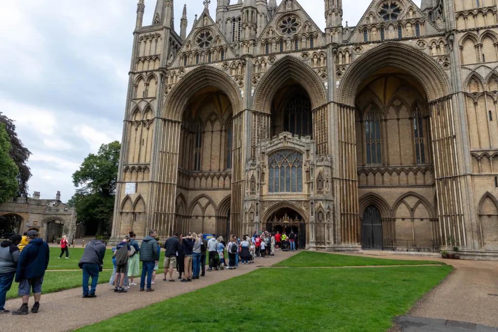 cosplay event at the Cathedral as part of a Star Wars Exhibition.,Cathedral, Peterborough Friday 04 August 2023. Picture by Terry Harris.