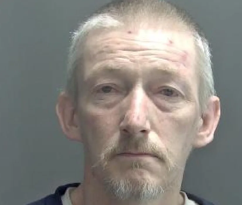 Michael Thornton, 43, of North Street, Peterborough, tried entering the home in Thorpe Meadows, Peterborough, on 25 March. He has been jailed for attempted burglary.