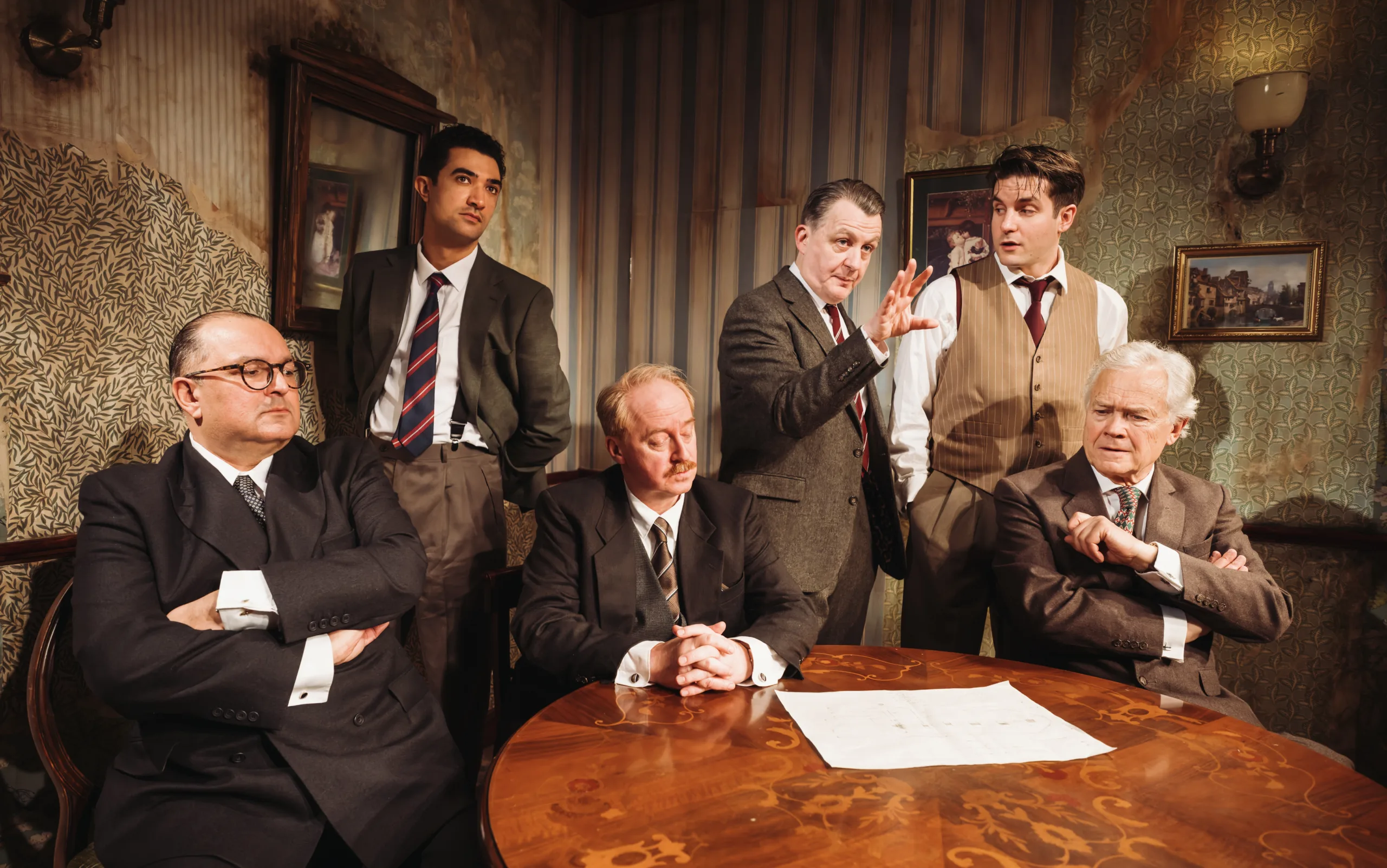 Julius D'Silva, Archie Backhouse, Forbes Masson, Alan Cox, Daniel Boyd, David Yelland in Farm Hall - Photo credit Alex Brenner.jpg