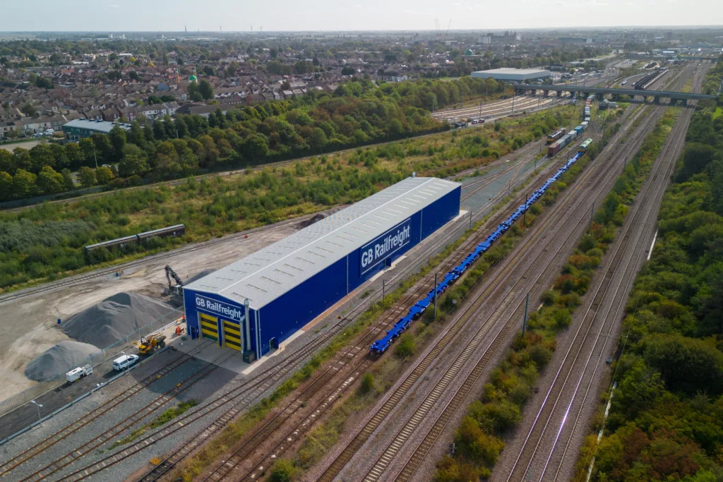 Opening day for £5.75m GB Railfreight (GBRf) state of the art maintenance hub in Peterborough. The company is one of the UK’s largest transporters of consumer and business goods. PHOTO: Terry Harris. 