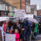 Hundreds turn out to campaign for traffic restrictions that residents say will improve immeasurably life in the Mill Road area of Cambridge