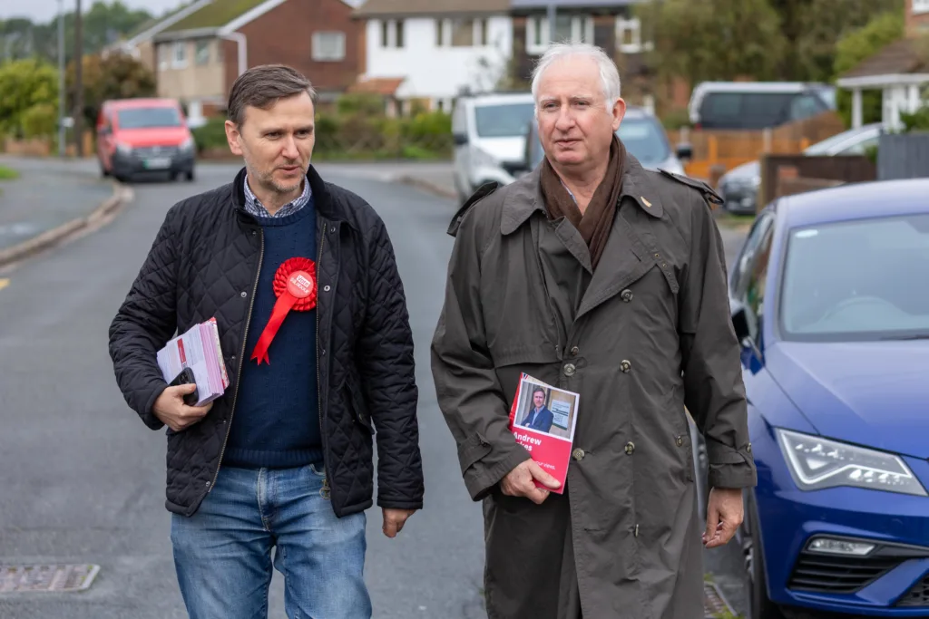 Andrew Pakes (left) predicted by YouGov to win in Peterborough, with Daniel Zeichner, predicted to hold his Cambridge seat. PHOTO: Terry Harris