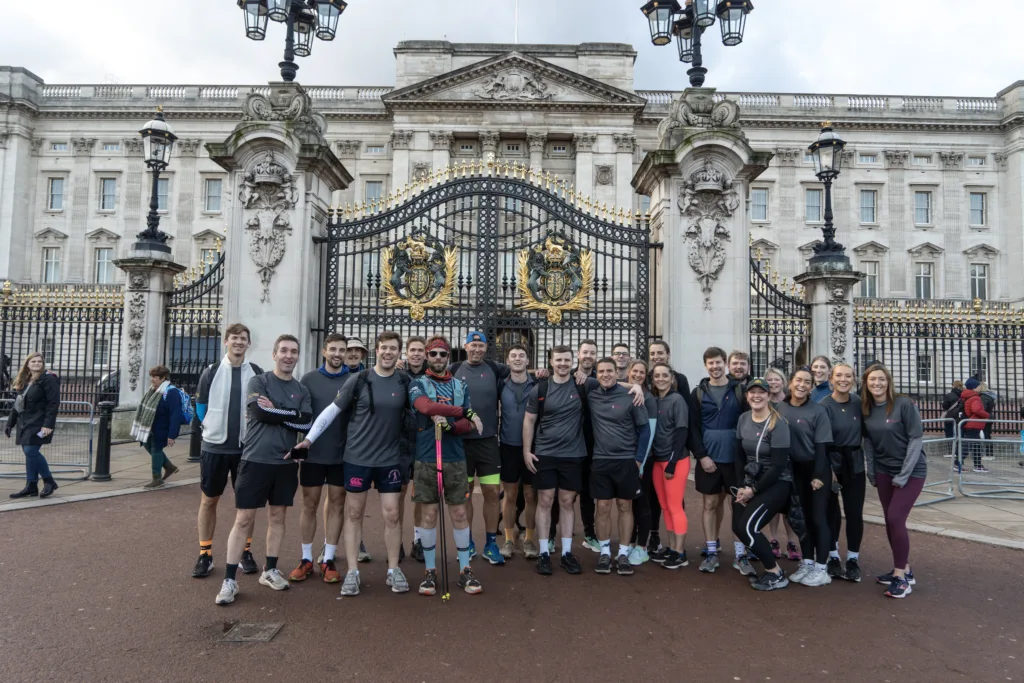 Beginning on 30th October, Jonny ran over 370km from Manchester to London, taking 11 days. PHOTO: ©joshrapermedia7