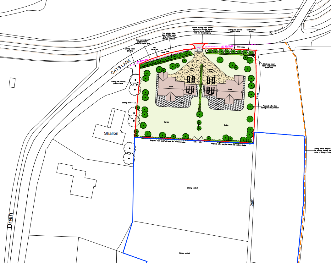 Peter Humphrey Associates believes new planning committee Fenland District Council “have set firm precedents for development within the district’s village”. They have re submitted, with an amendment, a previous application for this site at Tydd St Giles.