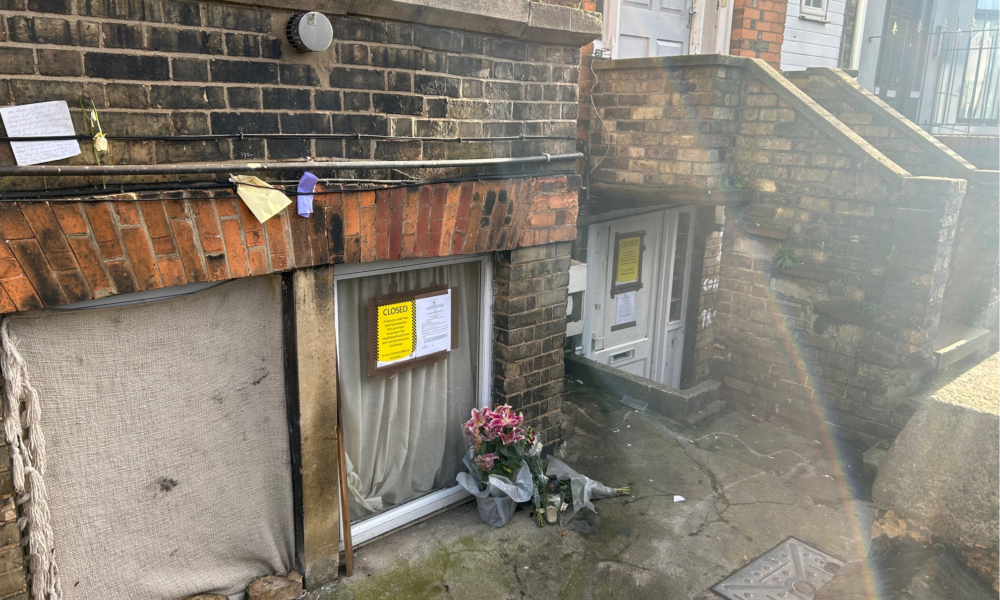 The Peterborough city centre flat that has been partially closed by police following complaints about crime and anti-social behaviour (ASB).