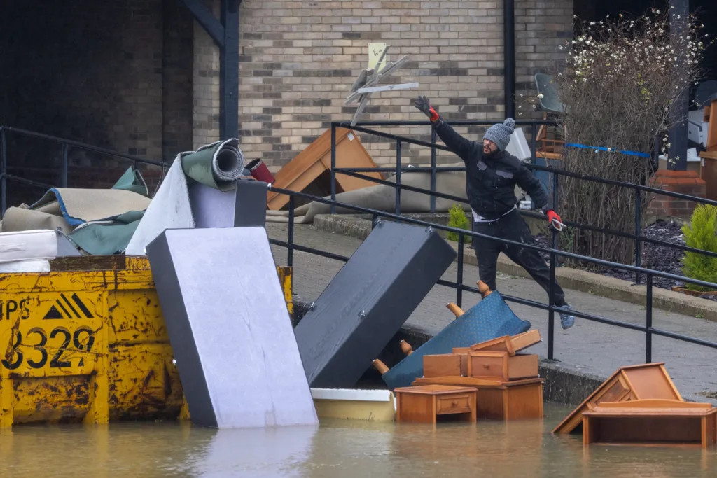 Dolphin Hotel, St Ives, has said goodbye to asylum seekers after a year and is now undergoing a refurbishment ahead of re-opening. PHOTO: Bav Media 