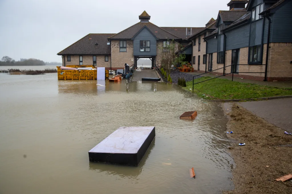 Dolphin Hotel, St Ives, has said goodbye to asylum seekers after a year and is now undergoing a refurbishment ahead of re-opening. PHOTO: Bav Media 