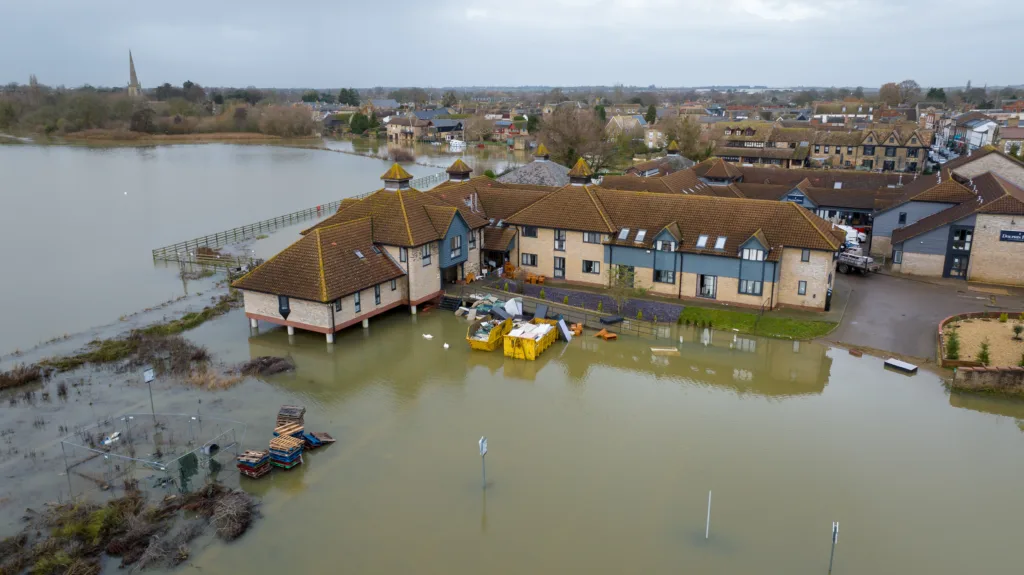 Dolphin Hotel, St Ives, has said goodbye to asylum seekers after a year and is now undergoing a refurbishment ahead of re-opening. PHOTO: Bav Media 