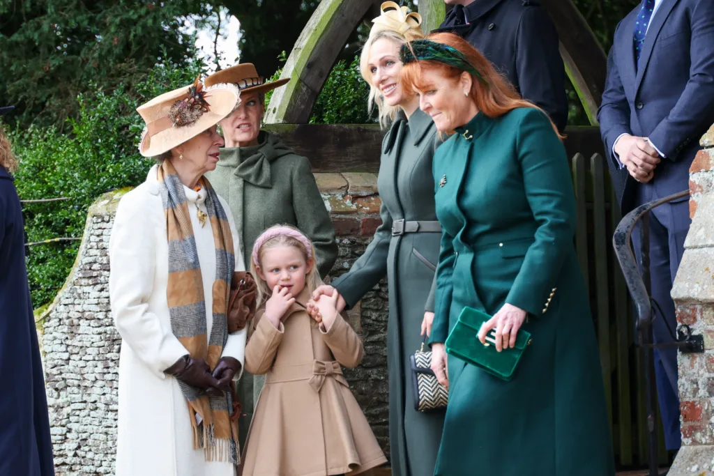 Photos of the Royal Party, and waiting visitors, at Sandringham on Christmas Day. PHOTO: Wisbech Tweet 