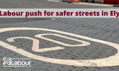 Labour campaign in Ely for 20mph limit