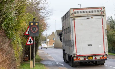 30mph speed checks in the village of Coates near Whittlesey which councillors say are often ignored. Speeds of up to 90mph have been recorded. Equipment clocked one driver doing 97mph. PHOTO: Terry Harris