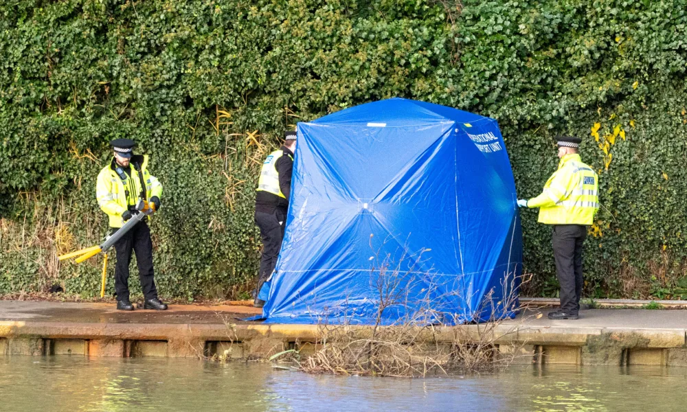 A body has been recovered from the River Nene, Peterborough. Police are investigating. PHOTO: Terry Harris