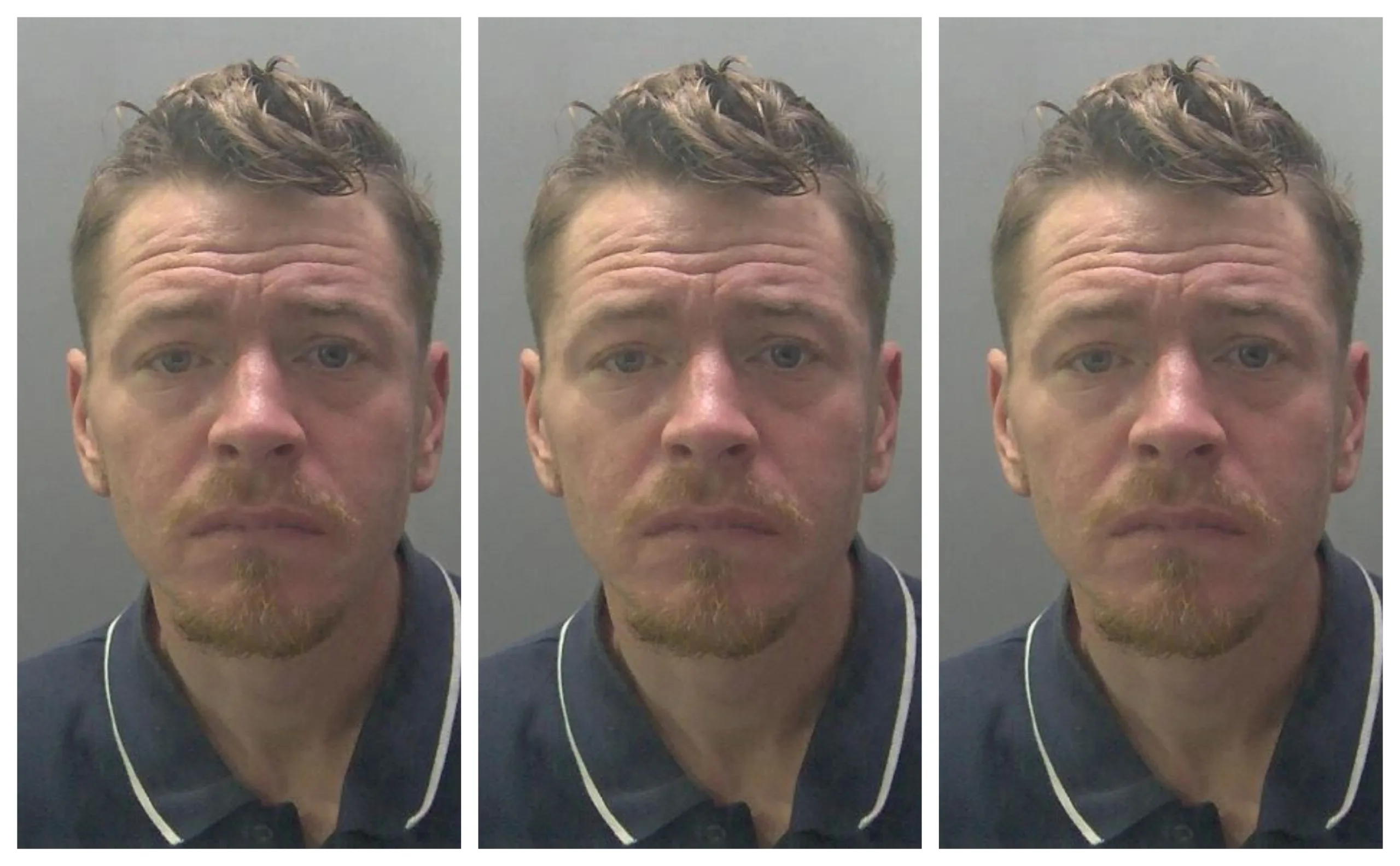 Prolific offender Ashley Granger given a suspended sentence for 9 offences. Police have obtained an order banning from him certain stores and appealed to the public to report if they see him in any of them