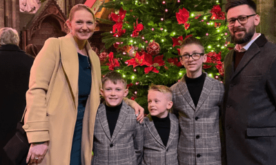 Ben and Sarah Dodkin, accompanied by their children Finley, Arthur, and Harrison, were among special guests invited to the Princess of Wales Christmas concert. The family’s efforts to raise awareness of Batten’s Disease prompted the VIP invite