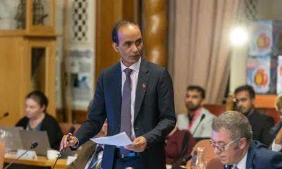 Peterborough City Council leader Mohammed Farooq, who took office after Cllr Wayne Fitzgerald was ousted as leader in November, faces his first, and challenging, oversight of 2024/25 council budget. PHOTO: Terry Harris