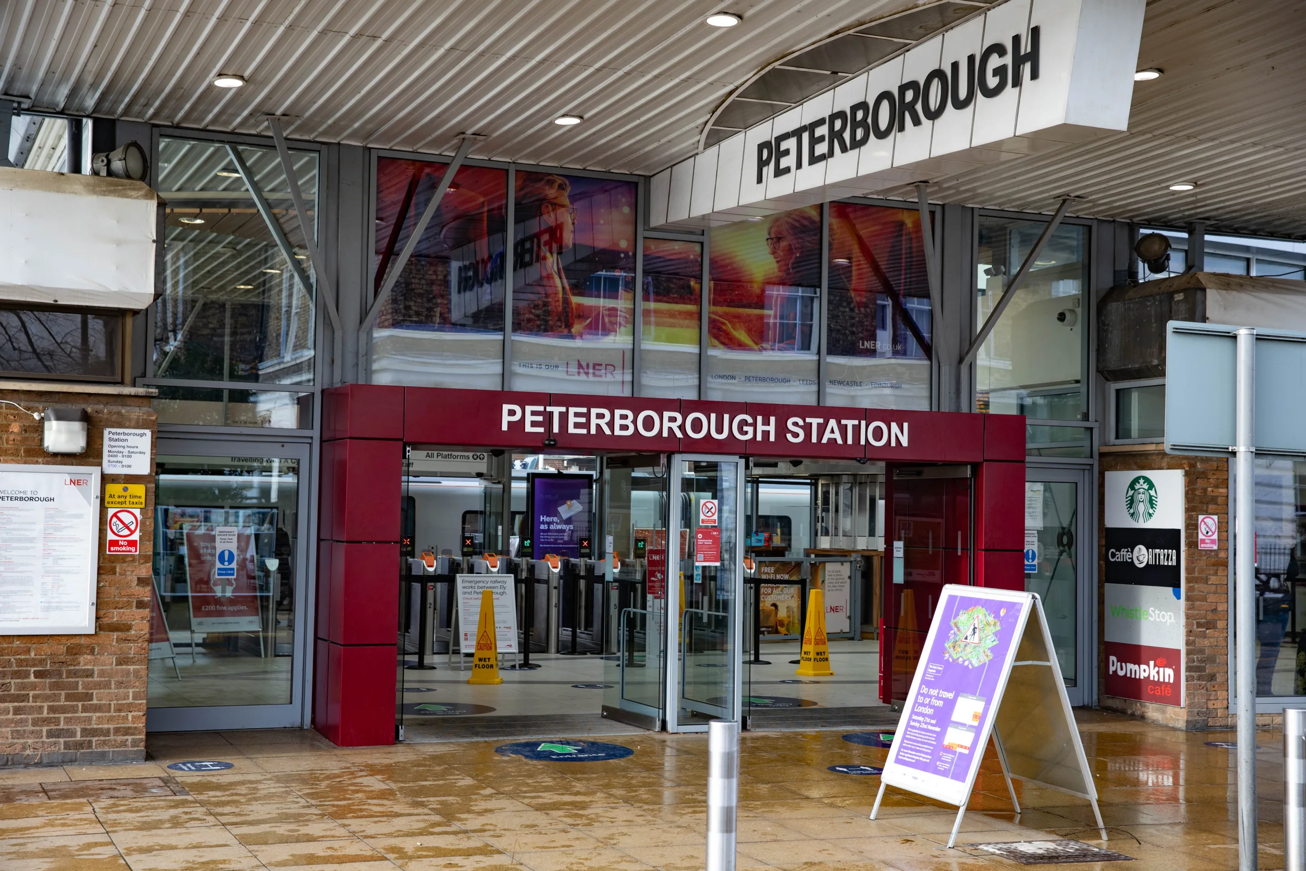 All systems go for Peterborough station improvements: Levelling up funding of nearly £48m – secured by CAPCA and Peterborough City Council – will be match funded by partners, Network Rail and through the city council’s Towns Funding bringing the total up to approximately £65 million. PHOTO: Terry Harris