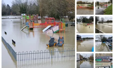 A spokesperson for Huntingdonshire District Council said: “Flood defences in St Neots have been deployed as a flood warning is in place for River Great Ouse at Eaton Socon, Eynesbury, Eaton Ford, and St Neots.