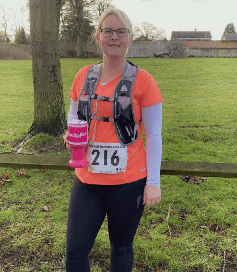 Sarah Edwards is ready for London Marathon