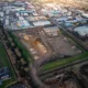 Site for massive Wisbech incinerator ,  Wisbech Saturday 24 February 2024. Picture by Terry Harris.