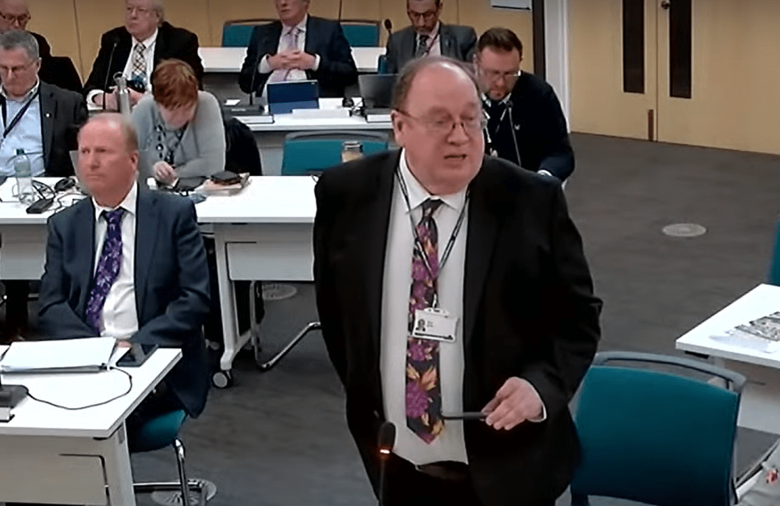 Fenland Council leader Chris Boden: ‘I think the last time I looked last time I checked 72 proposal suggestions had been given to me and I ended up having to - in conjunction with officers - reject 70 of them because I didn't feel confident enough that they were secure enough for us to use public money on’