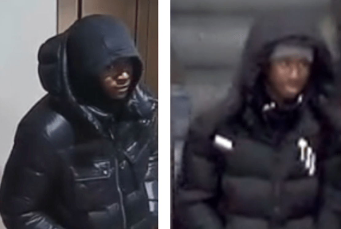 CCTV images of two youths Cambridgeshire police would like to speak to in connection with a knifepoint robbery in Peterborough