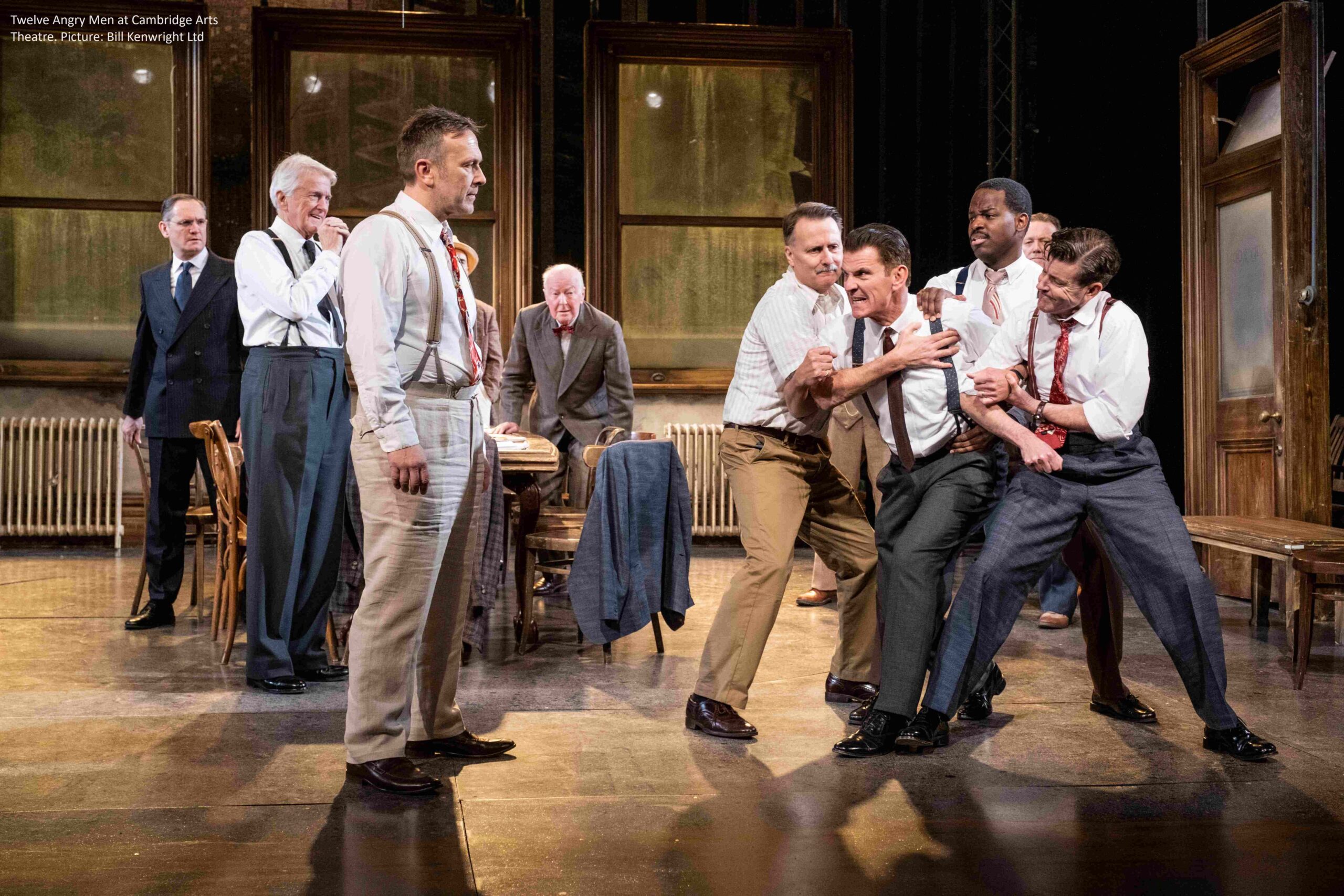 Twelve Angry Men is at Cambridge Arts Theatre until Saturday, April 27