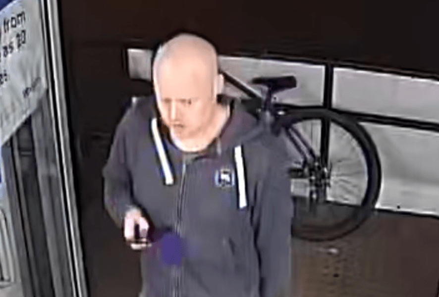 “We want to speak to this man in connection with the theft of a bike outside Tesco on Kirkgate Street, Wisbech on Friday, 12 April,” say police