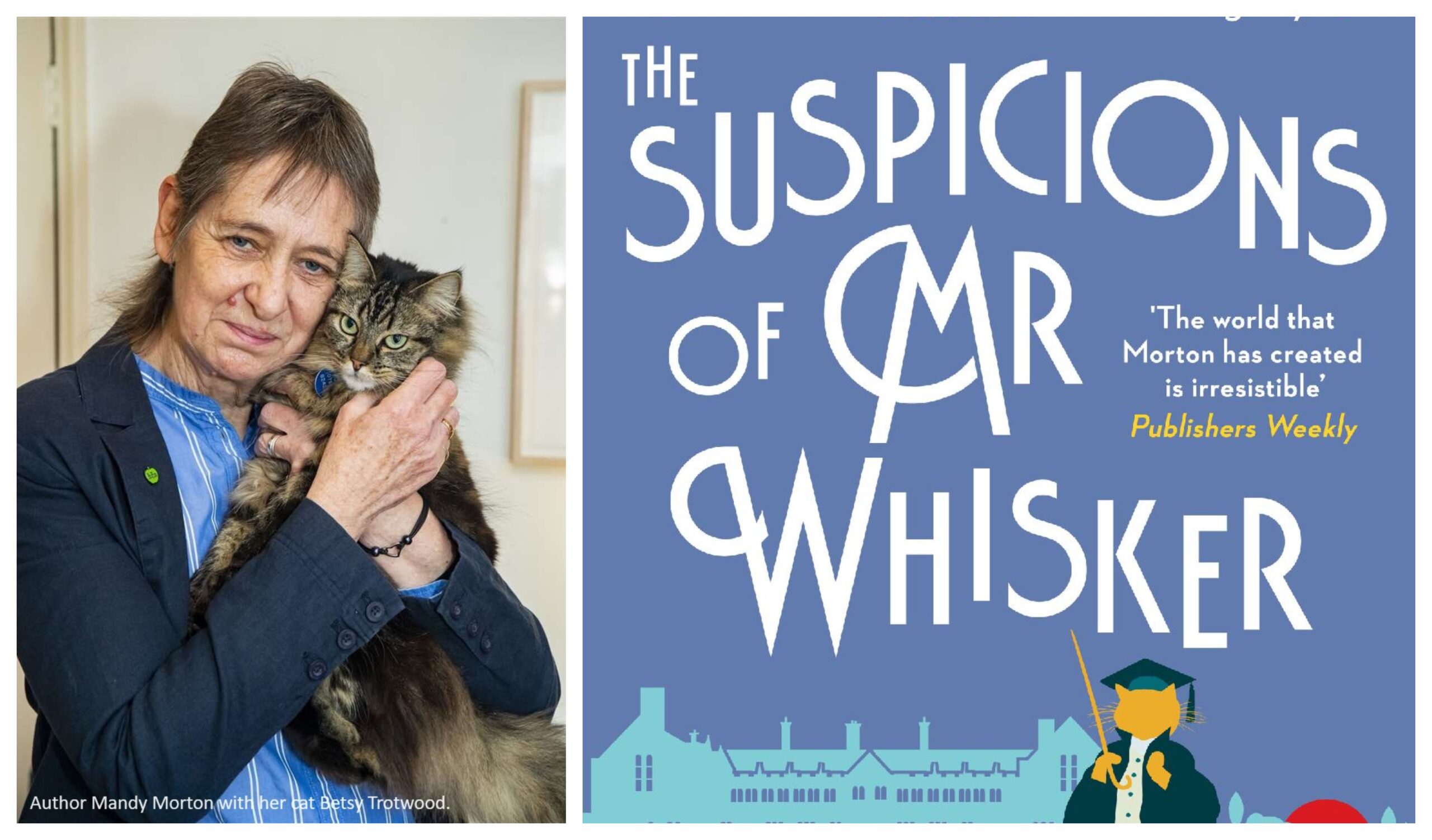 Mandy Morton will be speaking about her work and signing her books at Waterstones in Cambridge from 6pm on Wednesday, May 8.