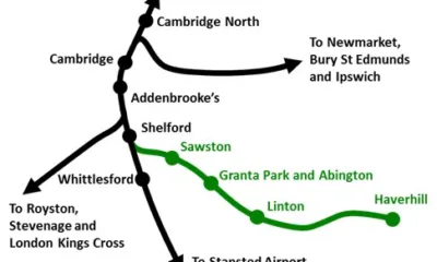 The broad conclusions of the study are that the railway will serve large populations and support the local economy, linking Cambridge with Haverhill and serving principal stops