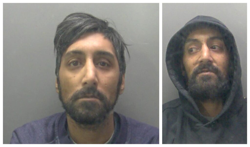 Abid (RIGHT) and Itlaf Hussain, both 39, were arrested in February following multiple thefts from Morrisons Daily in Bretton Centre.