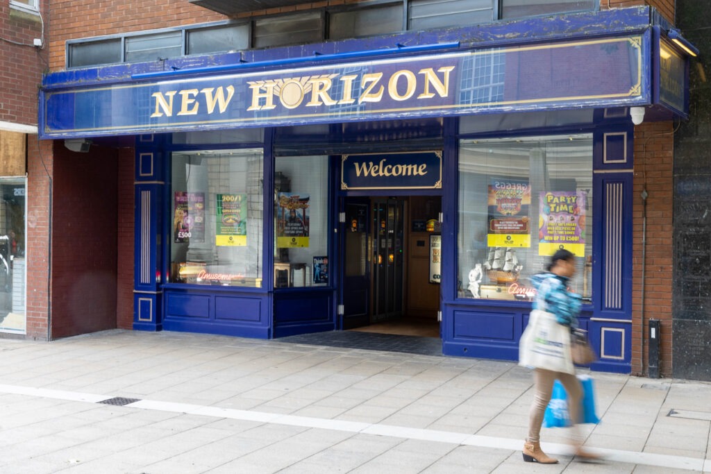 ‘No more gambling shops - it is time to stop the rot and take back control of our city centre,’ says Andrew Pakes, Labour candidate for Peterborough at the General Election. Above: Part of our journey through the city spotting betting shops and slot arcades. PHOTO: Terry Harris