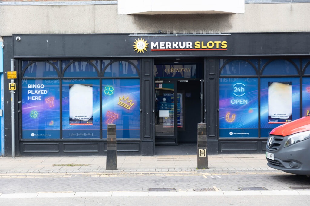 ‘No more gambling shops - it is time to stop the rot and take back control of our city centre,’ says Andrew Pakes, Labour candidate for Peterborough at the General Election. Above: Part of our journey through the city spotting betting shops and slot arcades. PHOTO: Terry Harris