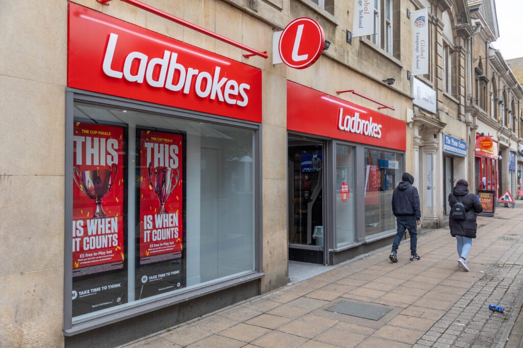 ‘No more gambling shops - it is time to stop the rot and take back control of our city centre,’ says Andrew Pakes, Labour candidate for Peterborough at the General Election. Above: Part of our journey through the city spotting betting shops and slot arcades. PHOTO: Terry Harris