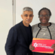 Cllr Marianna Masters, Parliamentary candidate for St Neots and Mid Cambridgeshire, pictured with London Mayor Sadiq Khan