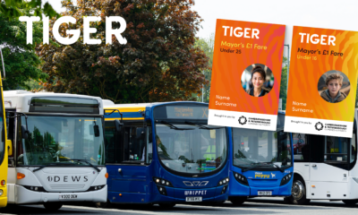 Under 25s in Cambridgeshire and Peterborough can now apply for a special ‘Tiger’ bus pass offering £1 fares as part of the Combined Authority’s work to revamp public transport in the region