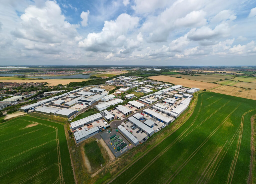 Eagle Business Park, Yaxley, Peterborough, where a second cannabis factory has been found operating. The first was discovered in June, the most recent last Friday. PHOTO: Terry Harris 