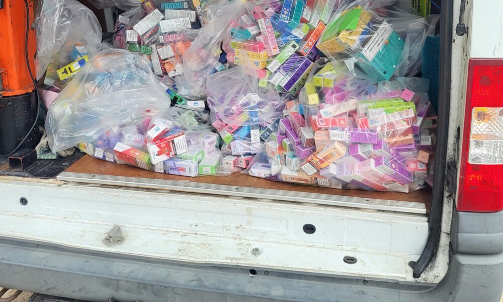 The seizures were made on Monday in a multi-agency operation involving trading standards, Fenland District Council’s licensing team and HMRC.