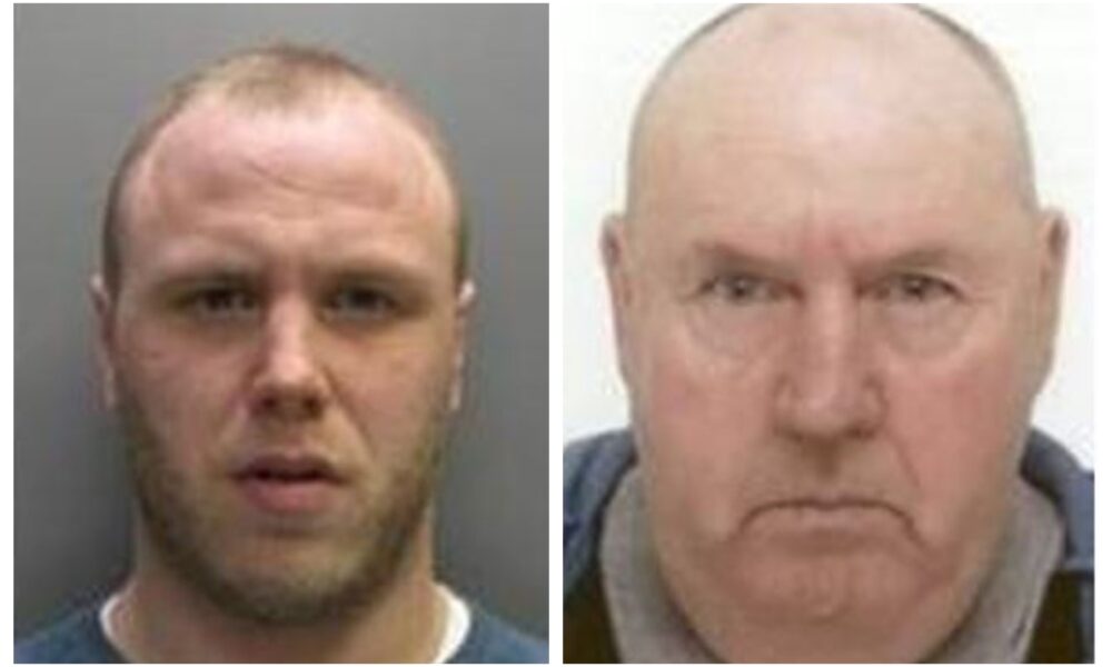 Marcus Brown (right) of High Road, Guyhirn, Wisbech, Cambs, was sentenced to 30 months’ imprisonment. Due to previous convictions for the same offence, James Davis, of High Road, Guyhirn, Wisbech, Cambs, received five years’ imprisonment for the charge of possession with intent to supply.