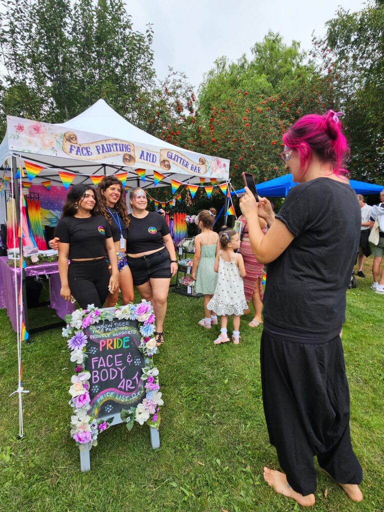 Nearly 60 stalls and 22 performances on stage show how Ely Pride is growing as an important event on the Cambridgeshire LGBT+ calendar. PHOTO: Nicky Still 